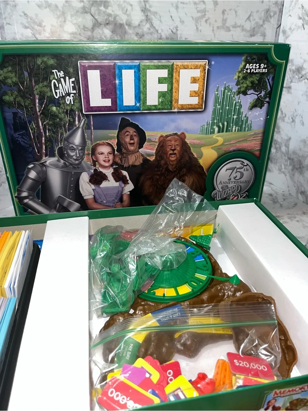 The Game of Life Wizard of Oz 75th Anniversary Collector's Edition - Green